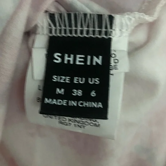 SHEIN Maternity Elegant Vacation Floral Print Tie-Bow Dress NWOT - Picture 5 of 5